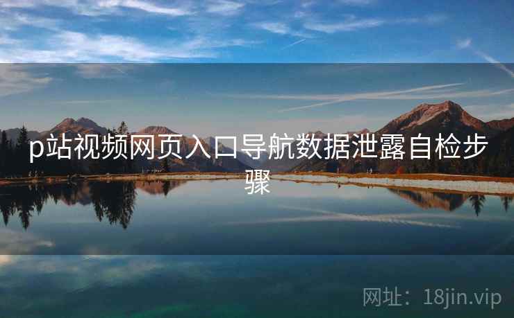 p站视频网页入口导航数据泄露自检步骤